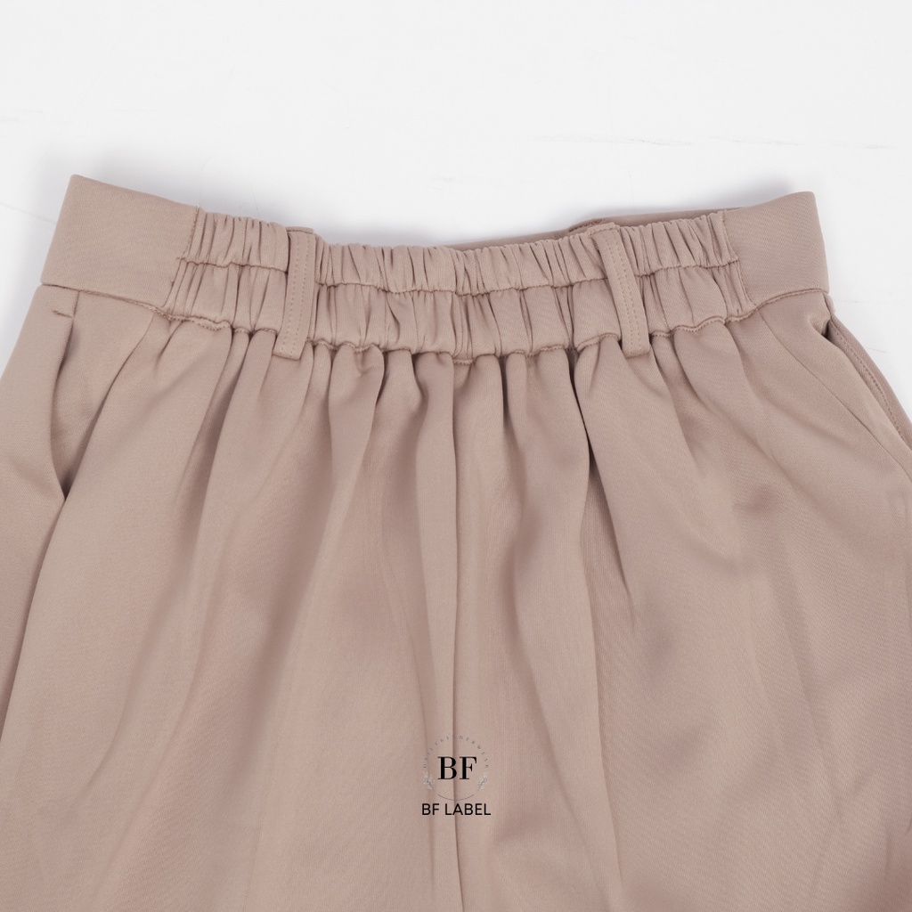 BF Label - Rhea Pants | Celana Kerja Wanita Basic Scuba Premium Size S M L XL