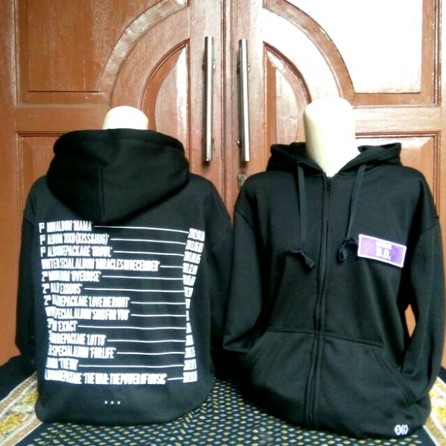 SWEATER HOODIE EXO ELYXION / KPOP STUFF / JAKET KOREA / FREEONGKIR