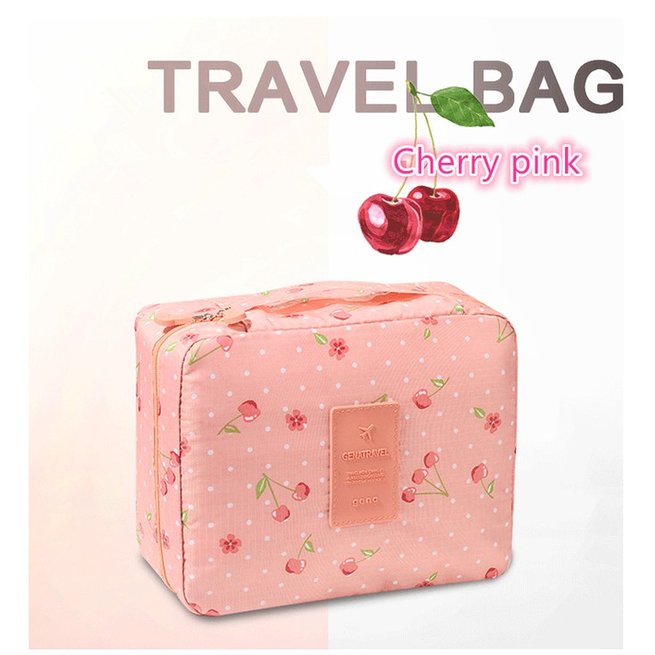 Tempat Penyimpanan Tas Kosmetik Make Up Traveling Organizer Pouch Unik Sabun Mandi Shampo Simpan Bar