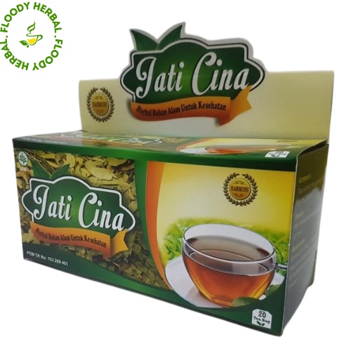 

Teh daun jati cina / Teh Celup jati cina Harmoni Pelangsing Alami / teh celup jati cina