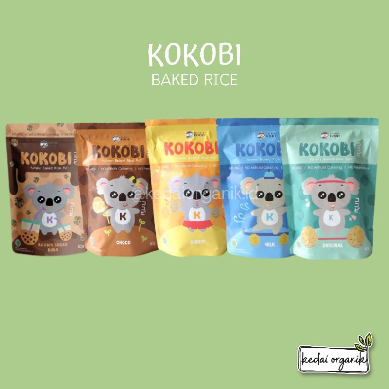 

Kokobi Yummy Baked Rice Puff Original/ Cheese/ Choco/ Milk