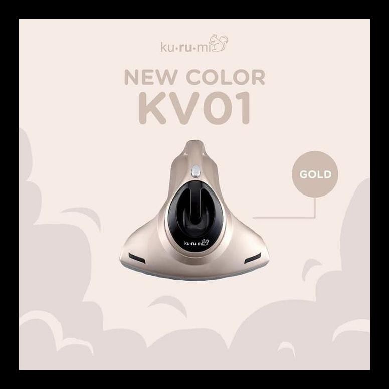 BANTING HARGA KURUMI KV 01 UV VACUUM CLEANER GOLD + HEPA FILTER VACUM CLEANERS MURAH TERUPDATE