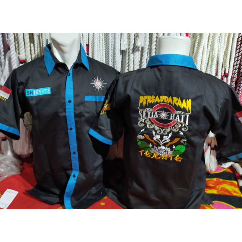 kemeja terate,Hem PSHT,baju psht baju pelatih baju pencak silat