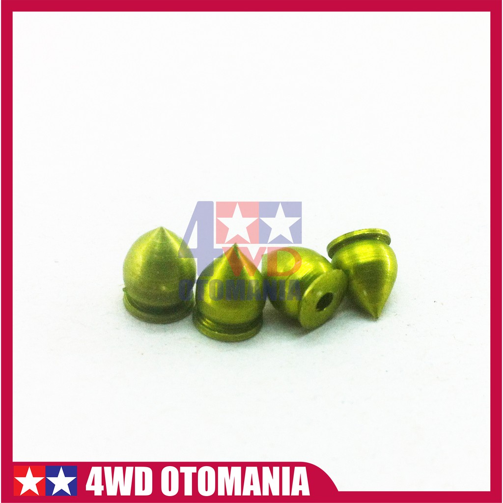 Tamiya - Kubah Masjid Almunium Hijau 4 Pcs - H.G - Roller Tamiya