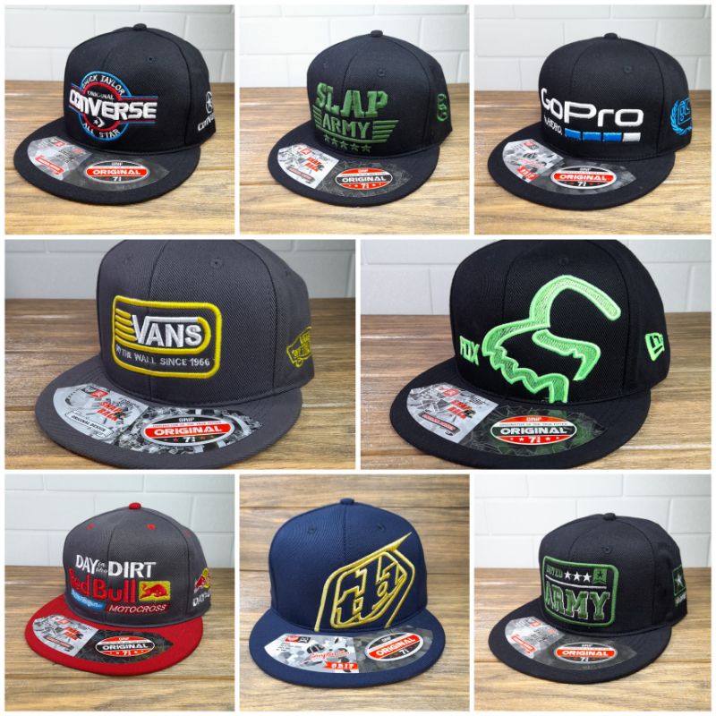 Topi snapback / topi hiphop / topi snapback racing / topi snapback motocross