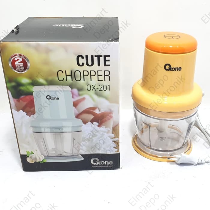 Cute Chopper OXONE OX-201 / penggiling daging bumbu OX201 - Biru Muda