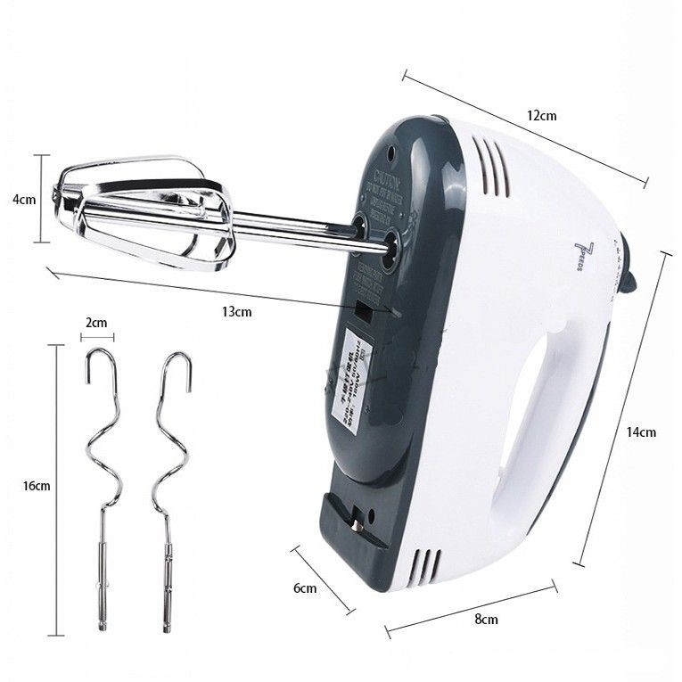 HAND MIXER Hemat Listrik 7 Kecepatan / Stand Mixer Tangan Murah / 7 Speed Egg Beater