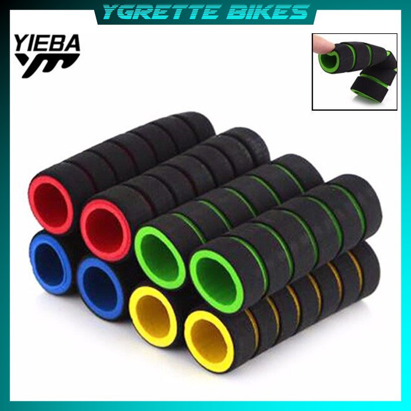 YGRETTE - Grip Gagang Sepeda Handlebar Spons SPONGE