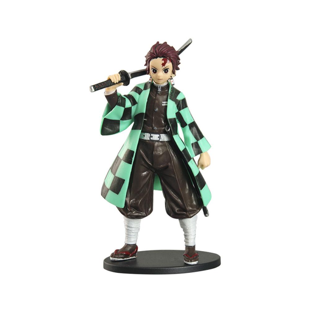 Timekey Miniatur Action Figure Demon Slayer Kimetsu No Yaiba Mini Tanjirou Nezuko Kyoujurou Giyuu A8G4