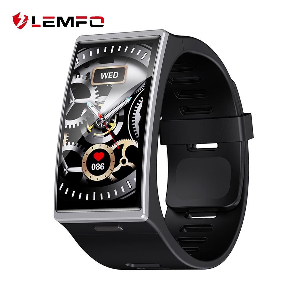 LEMFO DM12 2.5D 1.91 Inch 170*320 Screen Smart Watch Men IP68 Waterproof Bluetooth 5.0 Fitness Brace