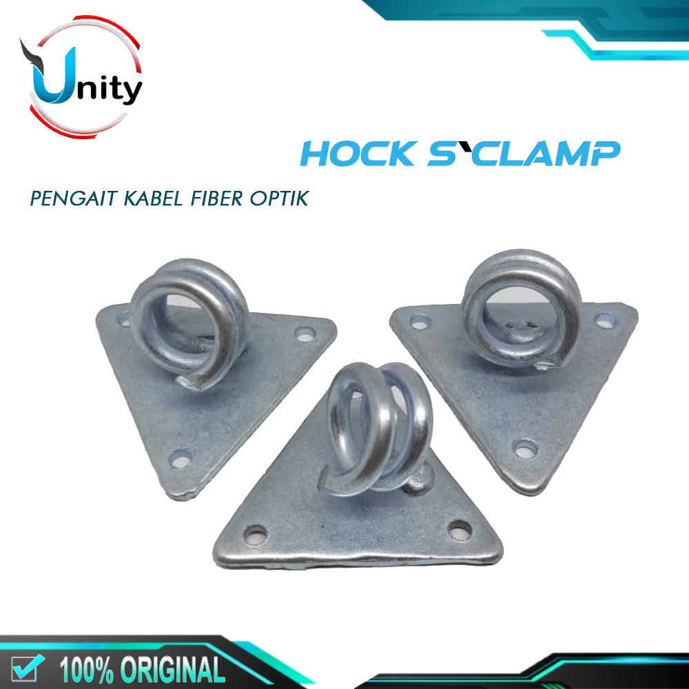 Hock S Clamp Pengait Kabel Precon Fiber Optic S Clamp Hook