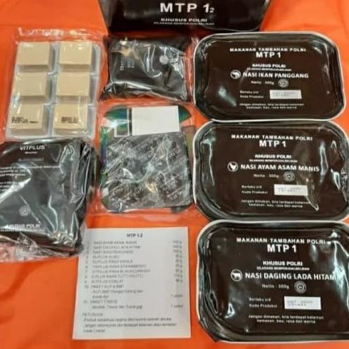 

Ransum MTP1 makanan tambahan polri nasi kaleng nasi siap saji ---Termurah---