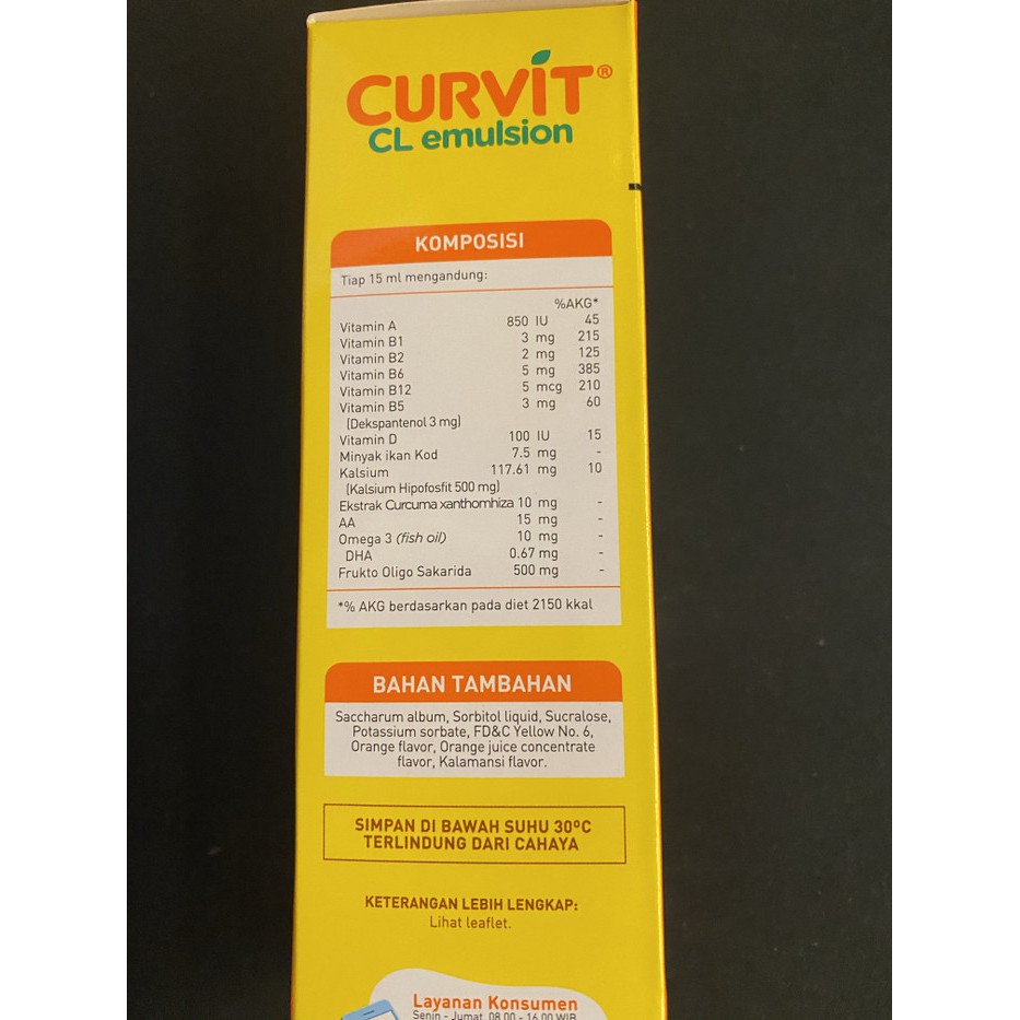 Curvit CL Emulsion 175 ml