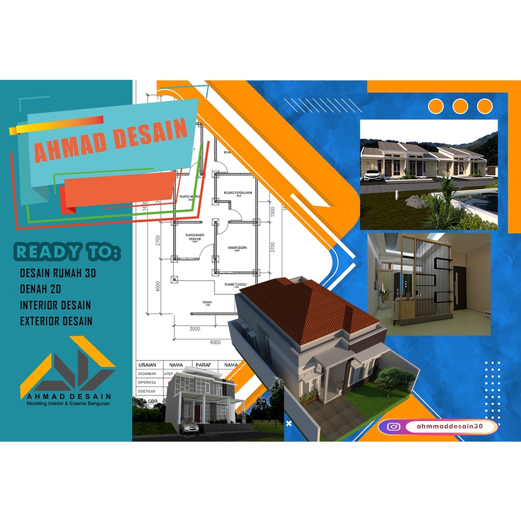 jasa desain rumah 3D #desainrumah