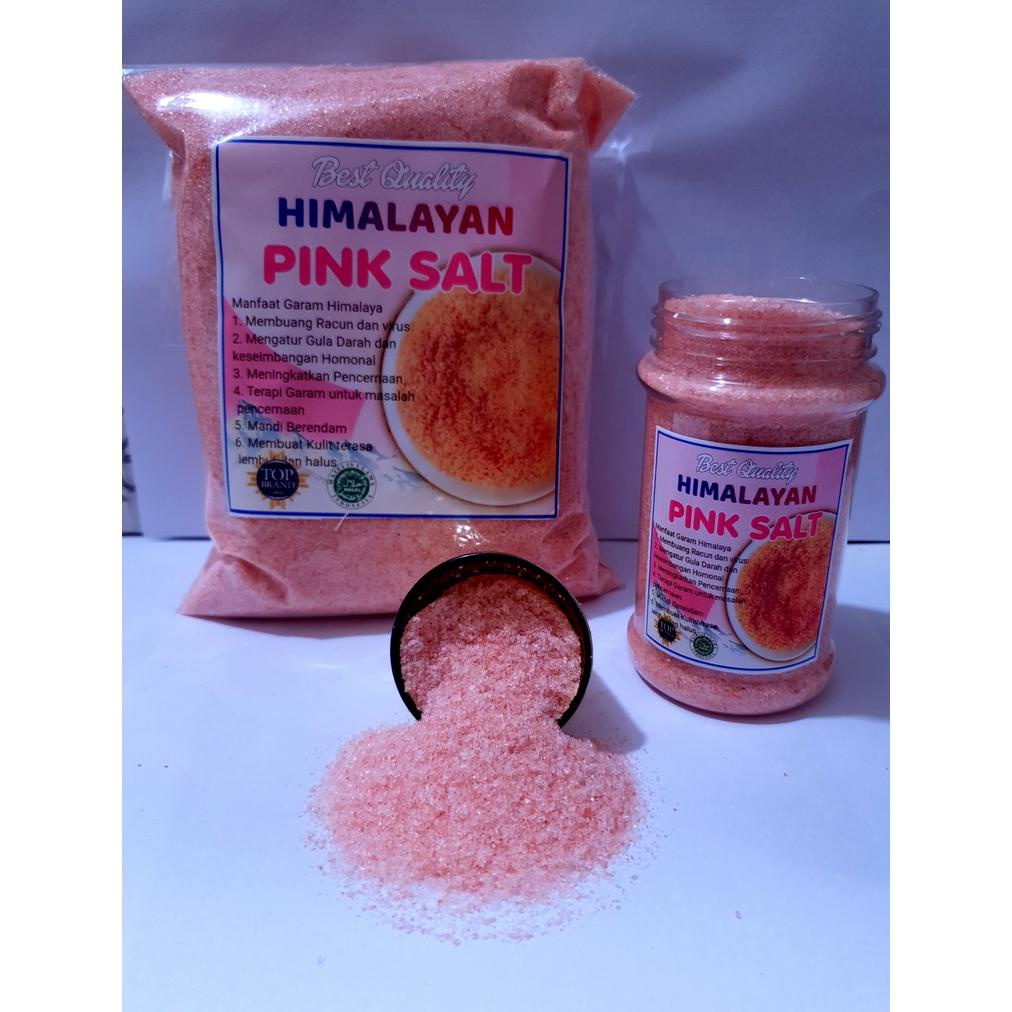 

Garam Himalaya 250gr KEMASAN BOTOL - Premium Himalayan Pink Salt / Himsalt + Free bubble wrap