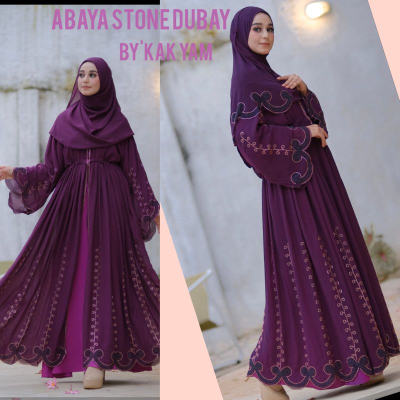 ABAYA DUBAY NEW  BY KAK YAM COLLECTION