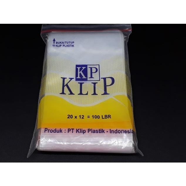 

✵ PLASTIK KLIP SIZE 12 X 20 - KANTONG KLIP KP BENING 12X20 ISI 100LEMBAR ♟