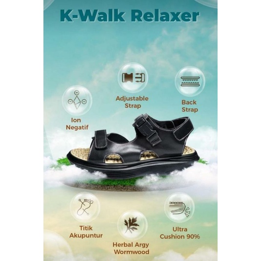 Sandal Kesehatan Kwalk Relaxer Asli by Jaco tv shopping