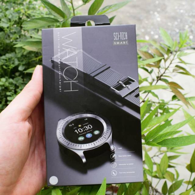 Smartwatch Z3 tali karet + bonus 1 extra baterai