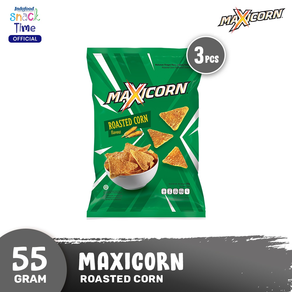 

Maxicorn Roasted Corn 55 Gr - 3 Pcs