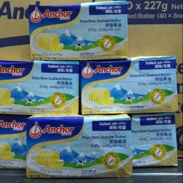 

anchor salted butter 227 gr