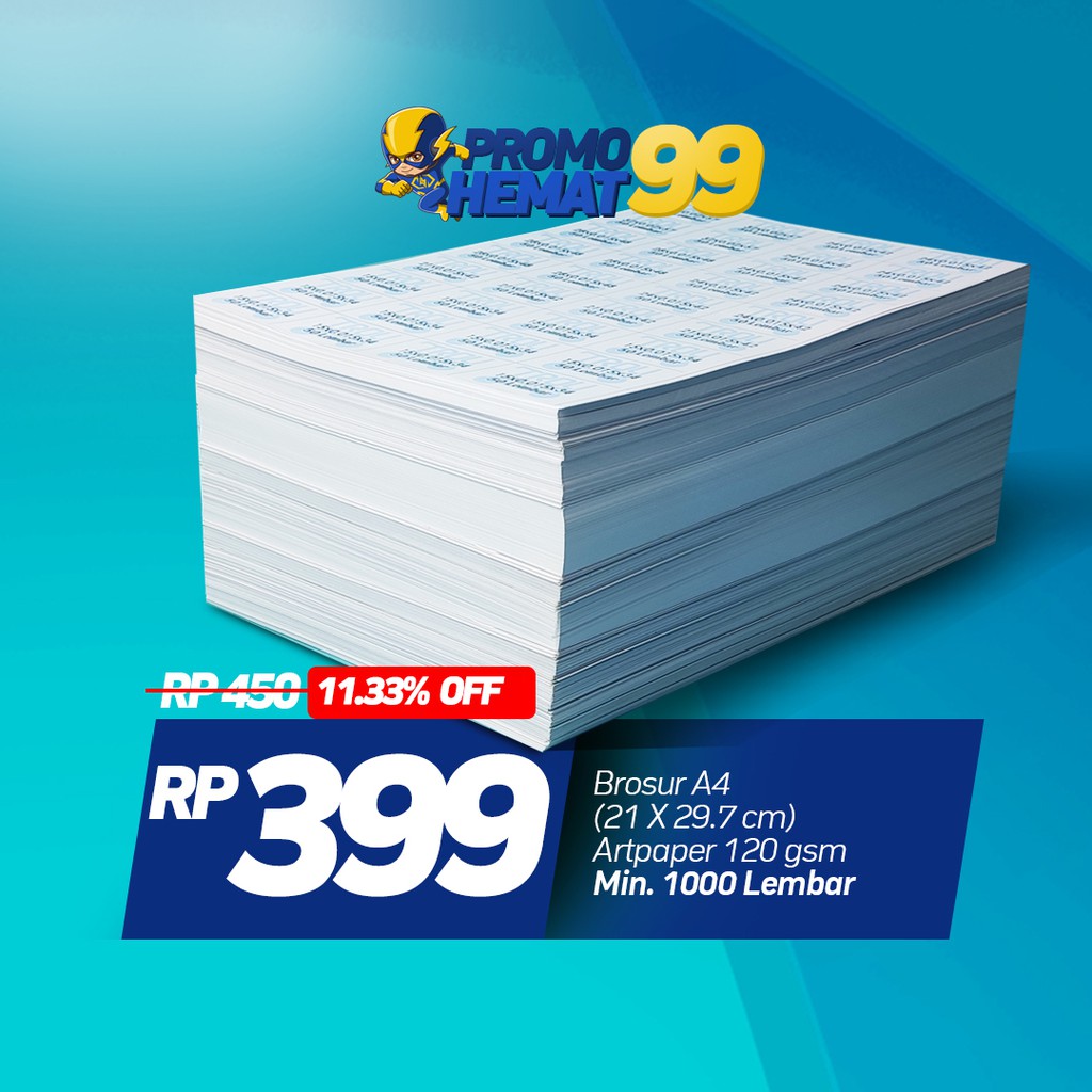 

Cetak Brosur Murah Ukuran A4