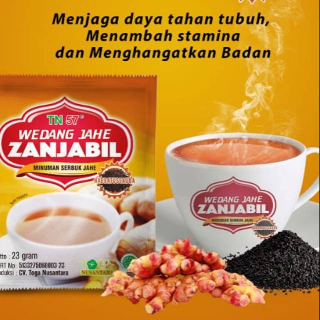 

Wedang Jahe Zanjabil / 1 RCG / 10 Sachet Empon Empon