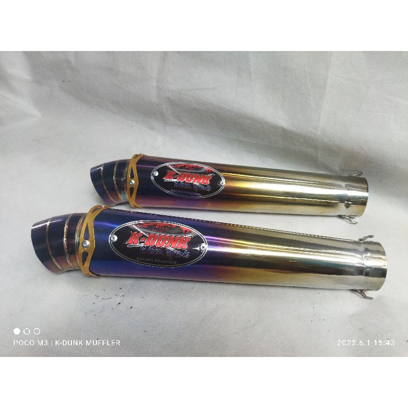 Slincer Knalpot bluemon K-DUNK model kou mahachai