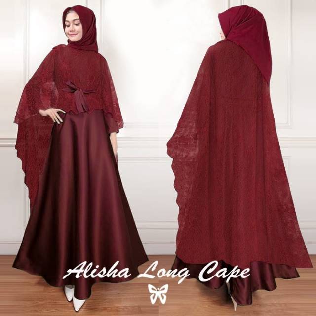 STAFA - Gamis Remaja Wanita Kekinian Model Kekinian Terbaru 2021 Lebaran Gaun Pesta Muslimah