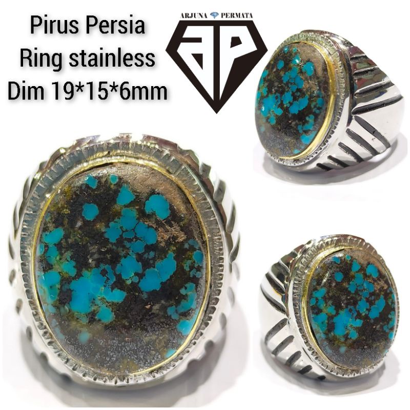 CINCIN BATU PIRUS PERSIA ASLI NATURAL
