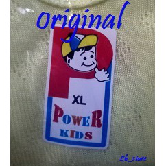 Singlet Bayi Power Kids/ Kaos dalam bayi 0-14 thn