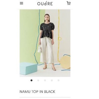 Oudre Namu Top in Black