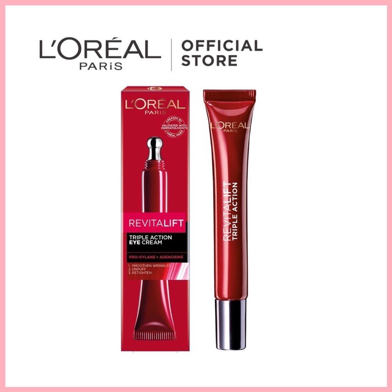 Loreal Paris Revitalift Laser X3 / Loreal Revitalift Triple Action Eye Cream 15ml