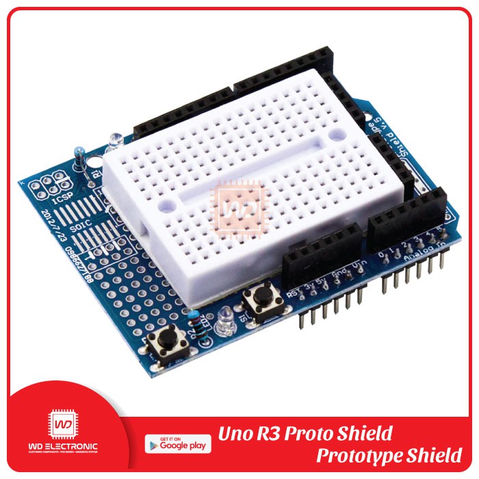 ARDUINO UNO R3 PROTOSHIELD COMPATIBLE FOR UNO R3