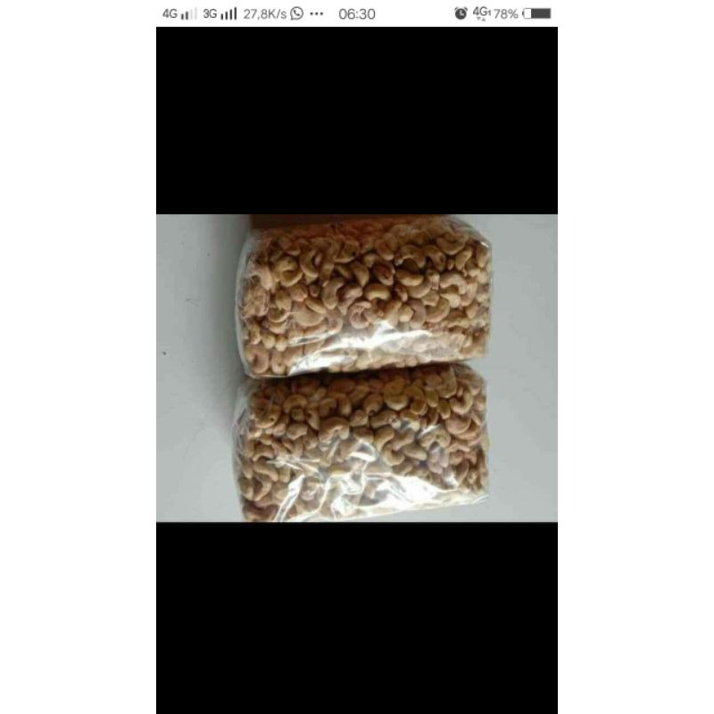 

kacang mede utuh mentah 1kg