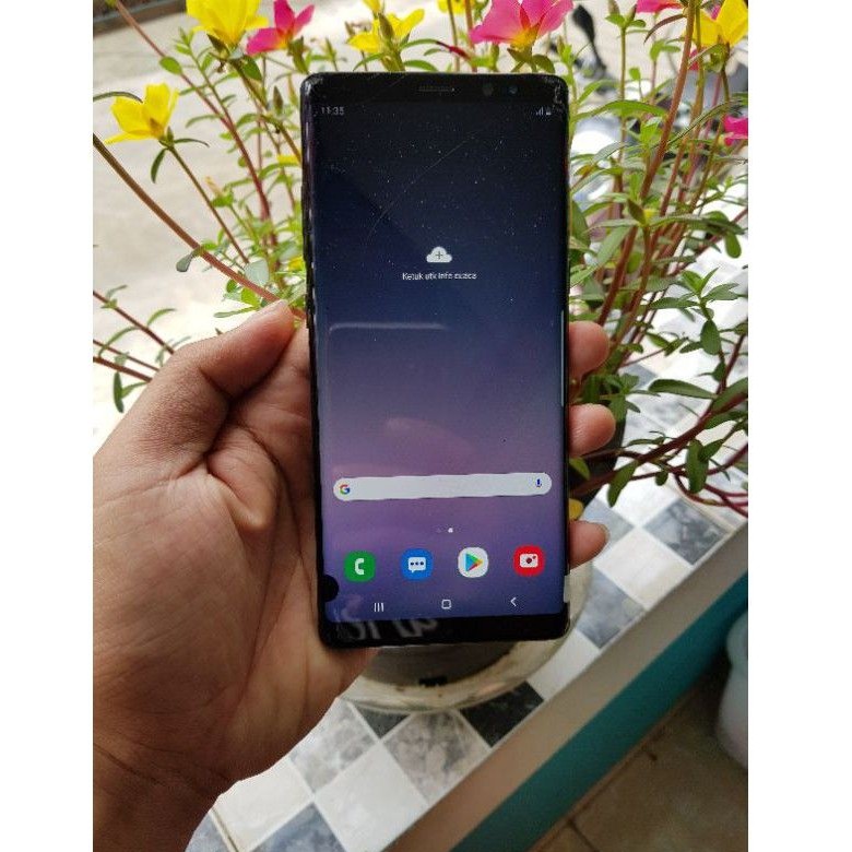 Samsung Galaxy Note 8 Internal 64GB Second Exs Sein Resmi Seken