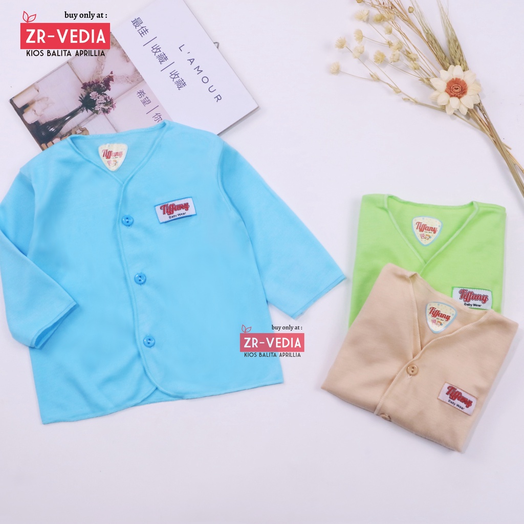 (ISI 6-12 PC) Baju Kancing Lengan Panjang SNI / Atasan STANDAR SNI uk Baby New Born Bayi Import Kado