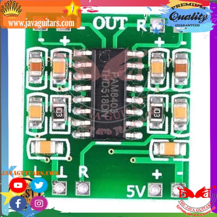 Kit Ampli Mini Pam8403 super mini class D amplifier Pam 8403