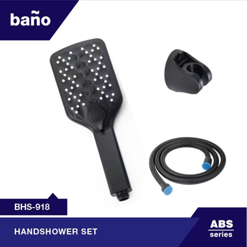 Promo Hand shower bano hitam / Hand shower bano Original