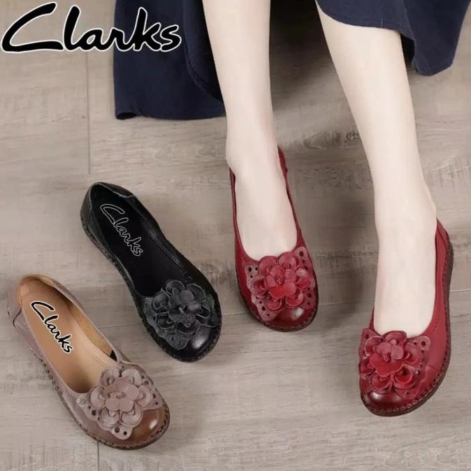 Clarks Bunga/Sepatu Clarks wanita