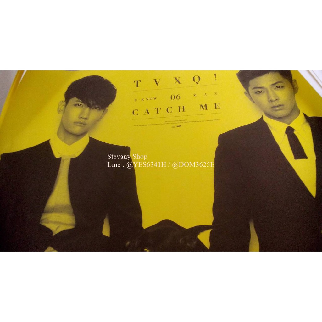 TVXQ - Catch Me Official Poster