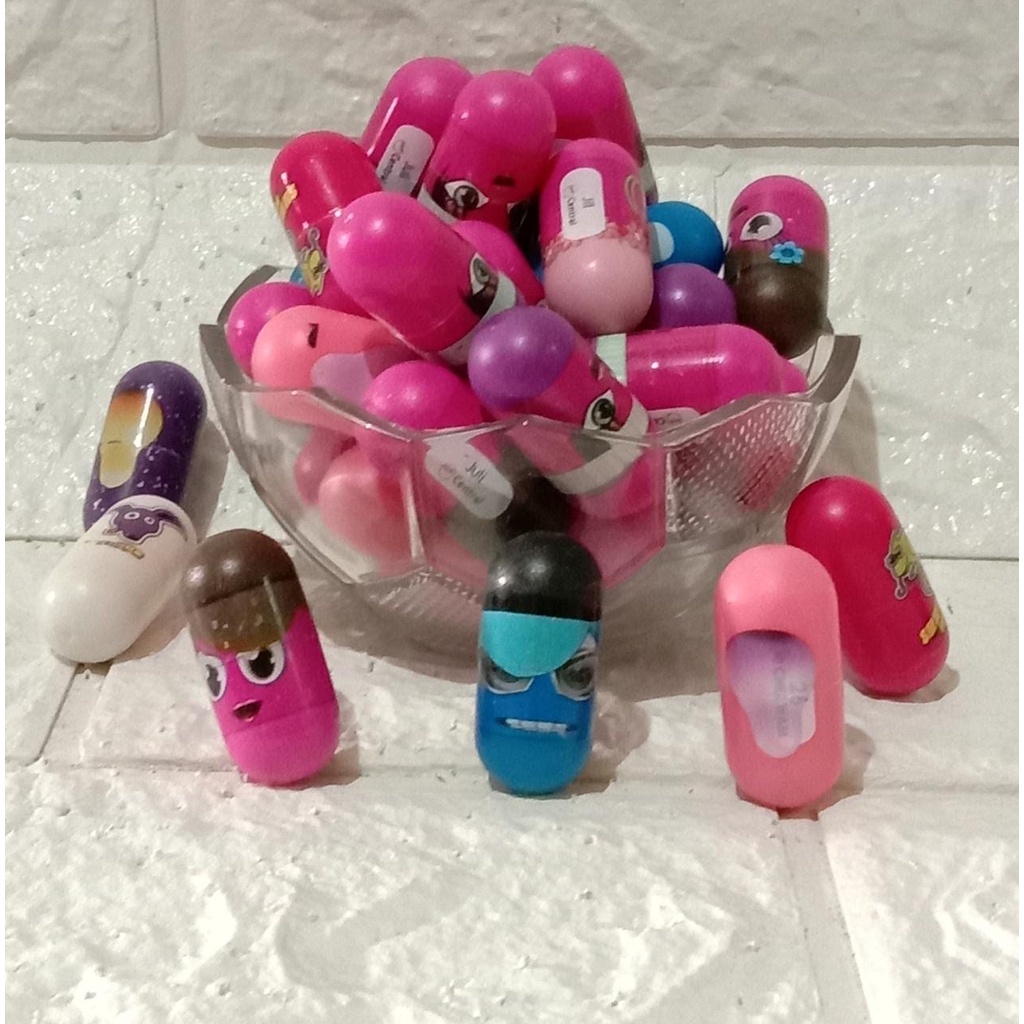 MAINAN ANAK ULAR LARVA ISI 20PCS