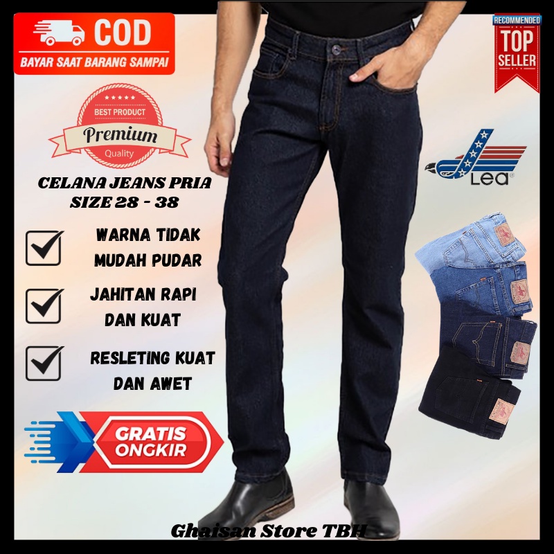 Celana clana panjang jeans jean jins jin bahan kain denim distro pria cowok laki laki cowo dewasa pr