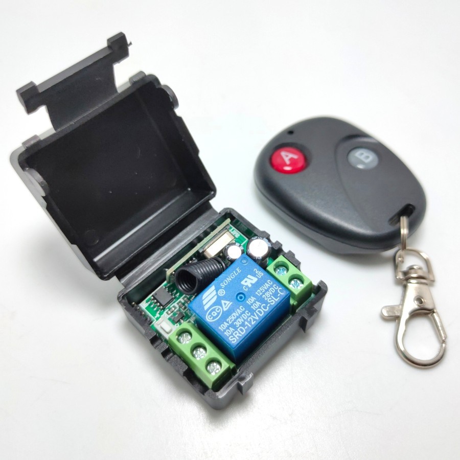 Relay Remote Control RF Module 433Mhz 315Mhz 12V Programmable Switch - 315Mhz