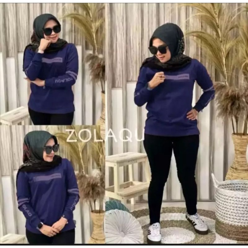 bAJU ZALAQU/SWEATER ZALAQU/LENGAN PANJANG