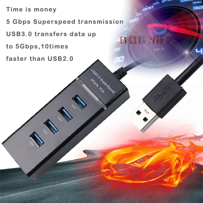 USB 3.0 HUB 4PORT-30CM