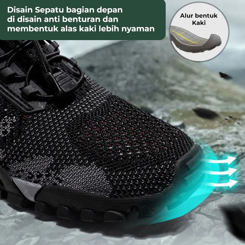 Highland Sepatu Pria Hiking Sepatu Kasual Sepatu Gunung MH102