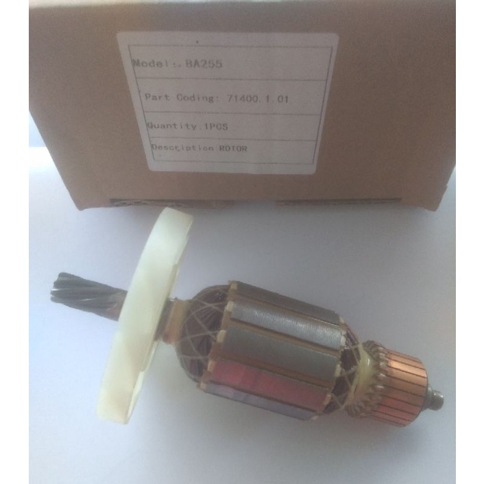 ARMATURE BA255 UNTUK MESIN DEMOLITION HAMMER DOLIZ TYPE BA255  ORIGINAL