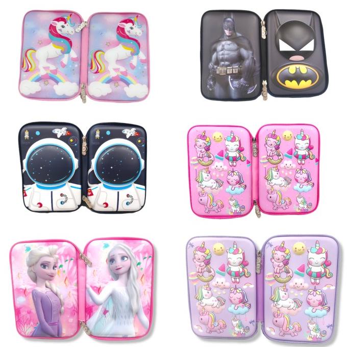 

Office & Stationery | Alat Tulis | Tempat Pensil Smiggle 2 Gambar Timbul | Best Seller