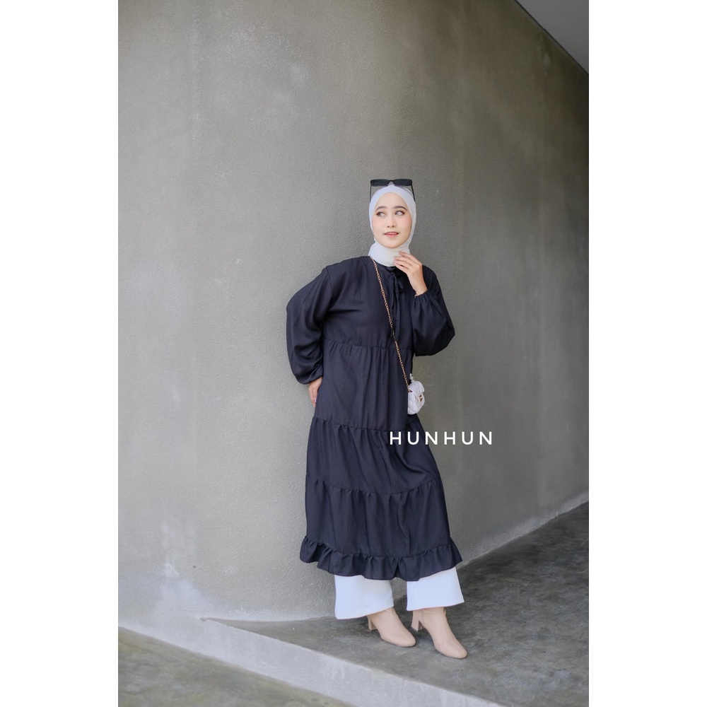 SOJIN MIDI DRESS RAYON PREMIUM SAFINA MIDI RAYON TERBEST SELLER OOTD SELEBGRAM FASHION WANITA KEKINIAN BAHAN KATUN RAYON FASHION WANITA MODERN